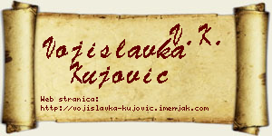 Vojislavka Kujović vizit kartica